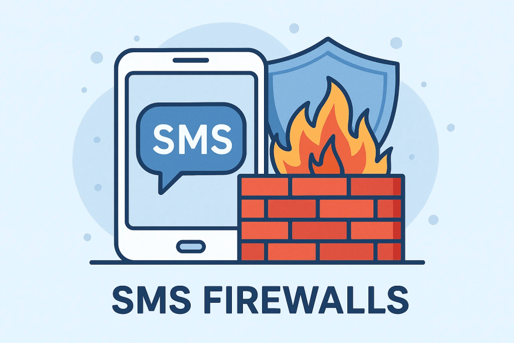 a phone with a shield and firewall