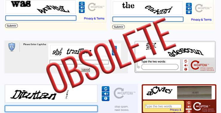 obsolete captcha type examples