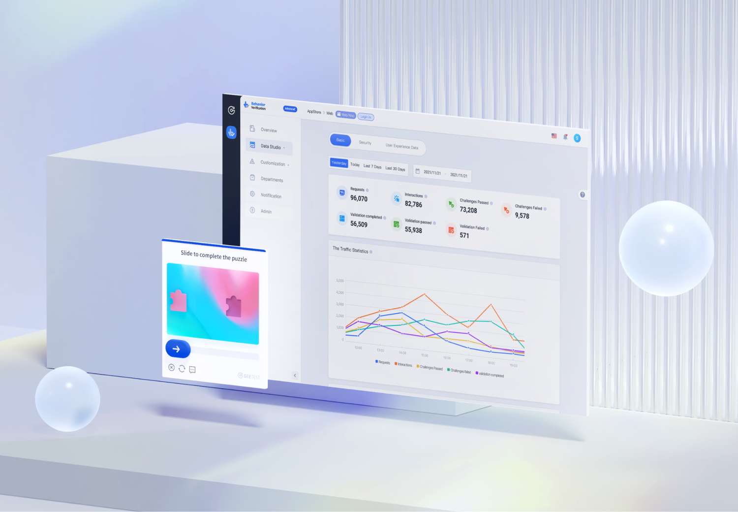 geetest intelligent management system