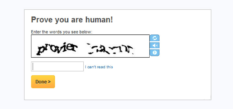 Highly Distorted Standard CAPTCHA