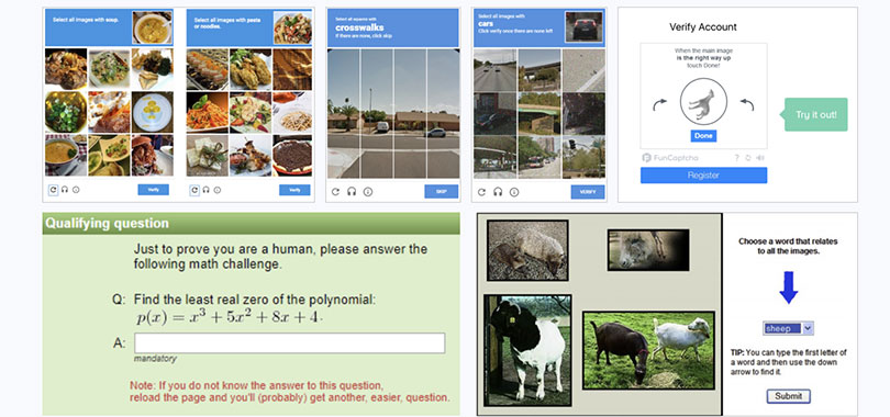 Second Generation CAPTCHAs