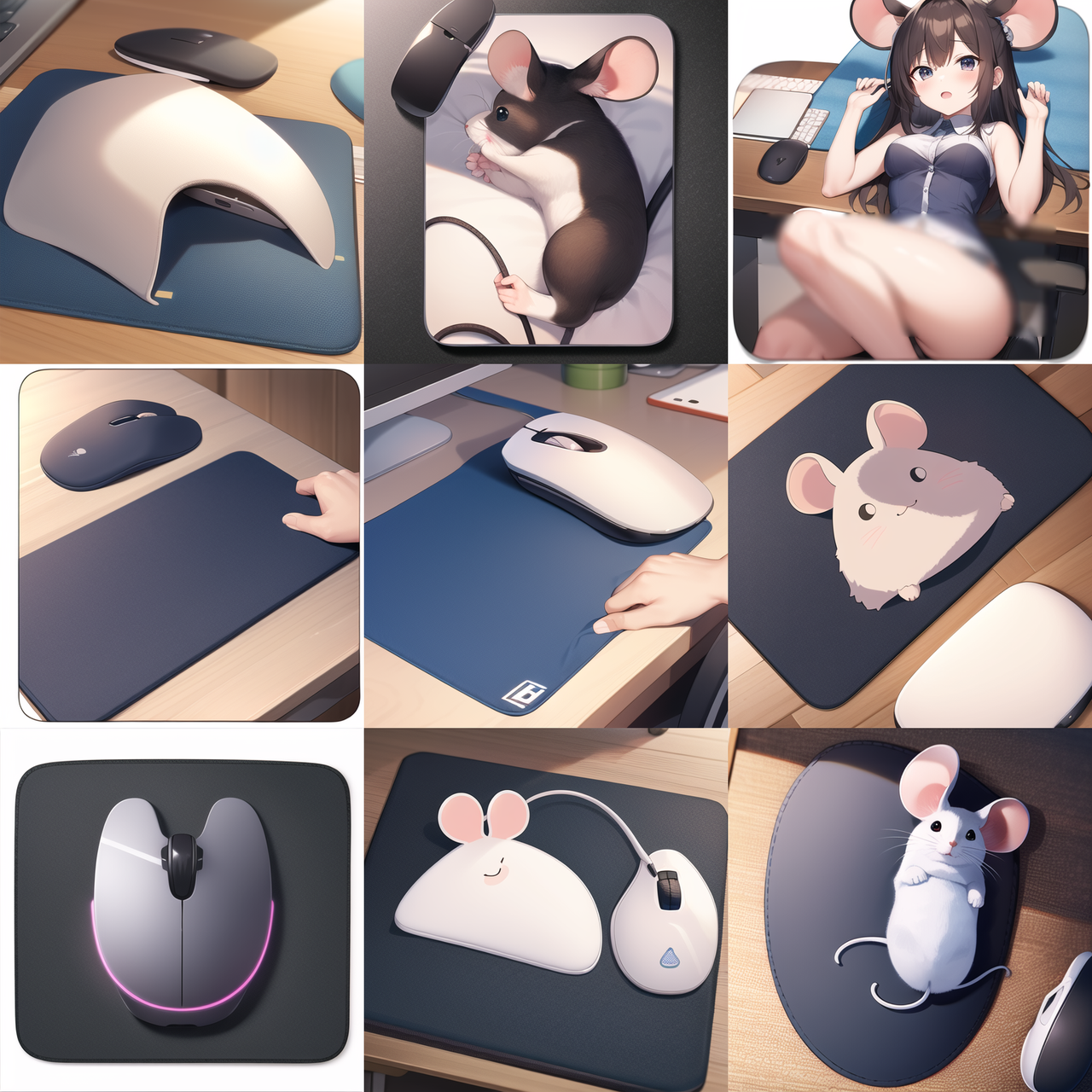 electric mouse cartoon