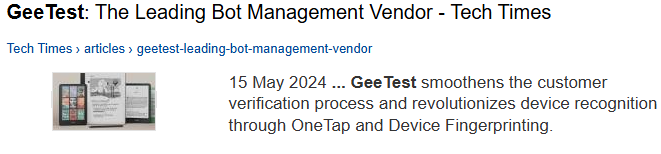 geetest leading bot management techtimes